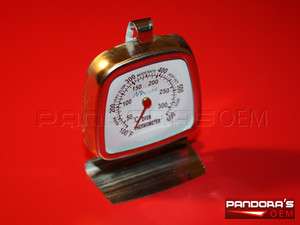 PROFESSIONAL STAINLESS STEEL OVEN THERMOMETER NEW  