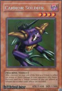 Cannon Soldier Near Mint Normal 1st Edition English YuGiOh 106 Metal 