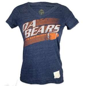 Chicago Bears Ladies Retro Slogan T Shirt Sports 