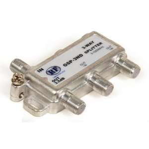 3 Way Coax Cable Splitter 1GHz Electronics