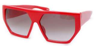 Chunky 80s Look ELECTRO SEXY HEXY Red Sunglasses * Vintage Inspired 