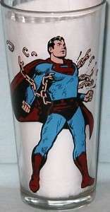 DC Comics Series 1978 Superman Pepsi Glass  