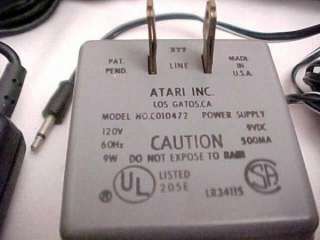 ATARI 2600 COMPLETE 77 HEAVY SIX SYSTEM IN BOX SERIAL #60249E,W/9 