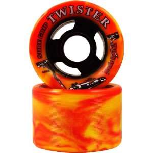   Roller Derby Skating Replacement Nylon Hub Speed Wheels with Swirly