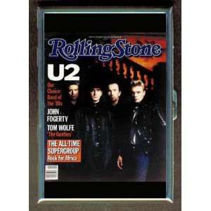 U2 1985 ROLLING STONE ID Holder, Cigarette Case or Wallet MADE IN USA 