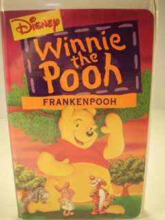 Disney Winnie The Pooh Frankenpooh VHS Tape 786936394436  