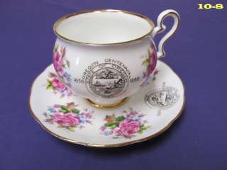 Taylor and Kent tea cup and saucer State of Oregon bone china England 