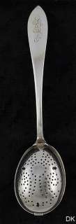 Sterling Silver Watson John Adams Tea Infuser/ Strainer Spoon  