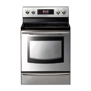 Samsung FTQ387LWGX 30 In. Stainless Look Freestanding Electric Range 