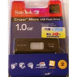  Sandisk 1GB Cruzer Micro U3 USB 2.0 Flash Drive (SDCZ6 
