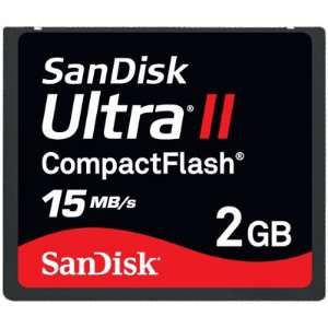  SANDISK Card, CompactFlash, 2GB, Ultra, 15mb/sec, SanDisk 
