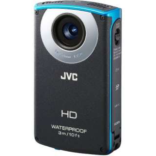  JVC Picsio GC WP10 Waterproof Pocket Video Camera (Blue 
