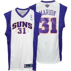  Shawn Marion White Reebok NBA Replica Phoenix Suns Jersey 