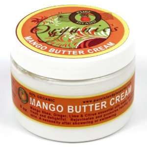  Pure Island Organic Mango Body Butter Cream 10oz (Set of 3 