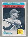 1973 Topps Lou Gehrig Card # 472 EX/Mint