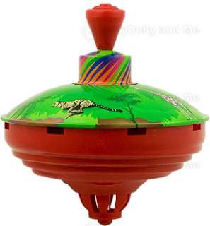 Jungle Metal Humming Spinning Top Children Toy Gift NEW  