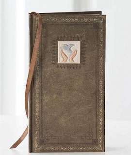 Willow Tree  Bluebird Journal with storage pocket  