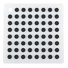 dexas 7 inch silicone dot trivets black one day shipping