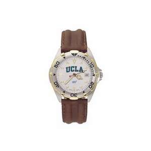   Bruins Mens NCAA All Star Watch (Leather Band) Logoart Jewelry