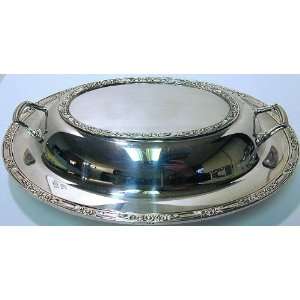   Rogers and Bro ornate silverplate covered serving dish