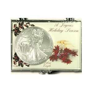 2008 American Eagle Silver Dollar Choice .999 1 Troy Oz   In a Joyous 
