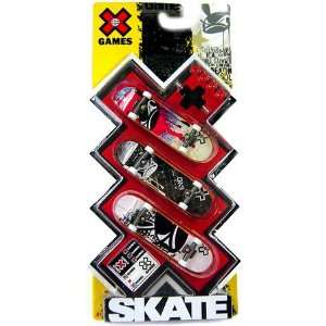 X Games Extreme Sports Skateboard 3 Pack Evo Toys & Games