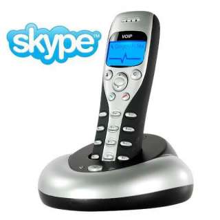 4GHz USB Wireless Cordless Skype Phone VOIP Handsfree  
