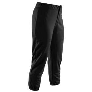  Low Rise Fastpitch Softball Pants BLACK   B WXL