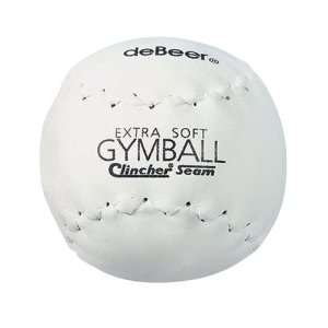 Debeer 14 Specialty Softie Clincher Softballs WHITE   WHITE STITCH ONE 