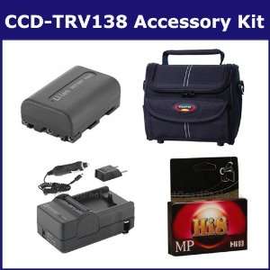  Sony CCD TRV138 Camcorder Accessory Kit includes HI8TAPE 