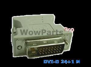 DVI D 24+1 Male to 15 Pin VGA Female Adapter for LCD TV  