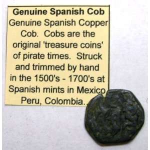  Pirate times Spanish Colonial Cob Coin 