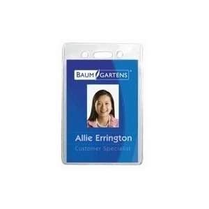  Badge Holder Vertical 2 1/2 x 3 1/2   48 Pieces/4 Packs 