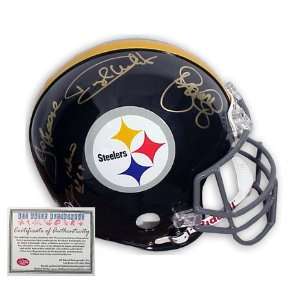  Pittsburgh Steelers  Steel Curtain  Autographed Full Size 