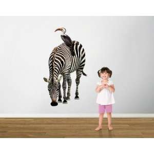  Jungle Animals Peel & Stick Zebra