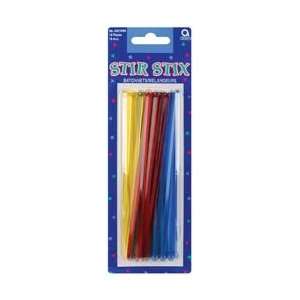  AMSCAN Stir Sticks 6 18/Pkg Plastic; 6 Items/Order 