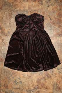 Womens Billabong DESIGNERS CLOSET Strapless Dress Black Medium NWT 