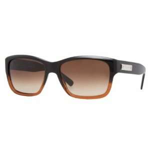   /13 Sunglasses Black/Brown Frame With Brown Gradient Lens Size Medium