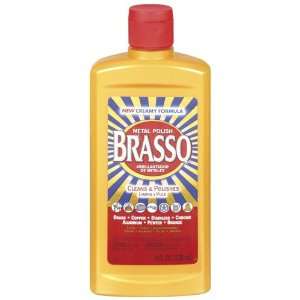  76523   BRASSO Polish   8 Cans per Case   8 oz. Can 