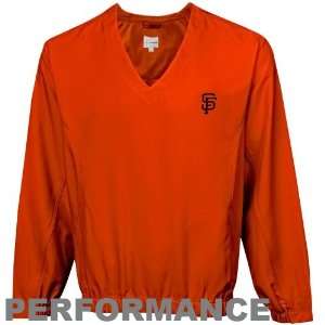 Cutter & Buck San Francisco Giants Orange Astute Performance Pullover 