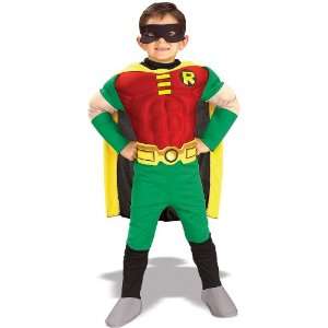   Robin Costume Child Muscle Chest Large 12 14 Teen Titans Toys & Games