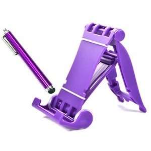  Bluecell Purple Multi Stand for iPhone iPad 2 3 (The new 