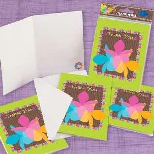  Luau Thank You Cards (8 count) Toys & Games