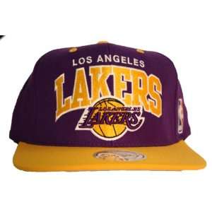  Los Angeles Lakers Purple/Gold Two Tone Snapback 