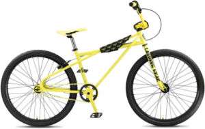 SE Bikes 26 DC Quadangle Looptail Yellow BMX Cruiser  