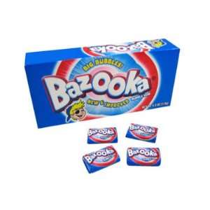 Bazooka Bubble Gum   Original, 4 oz party box, 12 count  