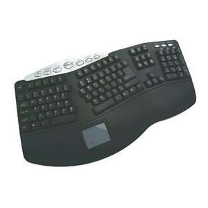  Tru Form Touchpad Keyboard, Black
