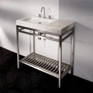  Lacava ST004 17 Free Standing Brushed Stainless Steel 