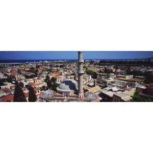  from Top of Bell Tower, Rhodes, Greece by Panoramic Images 