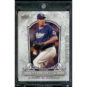 Deck (UD) A Piece of History # 79 Greg Maddux ( Padres ) MLB Baseball 